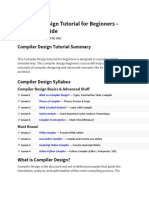 Complete Compiler Design Tutorial for Beginners