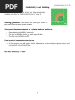 Capstone Project in Statistics & Probability (Capstone)