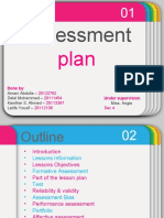 Assessment Plan (2785)