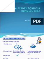 Food Tech - Chapter 4- Chuyển động của dòng lưu chất