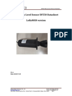 DF550 Ultrasonic Level Sensor LoRaWAN V1.4