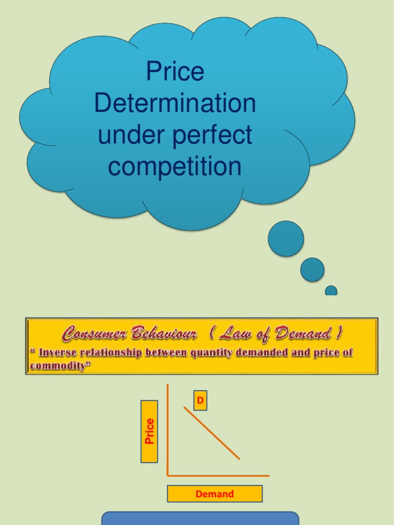 Price Determination PDF Supply And Demand Demand