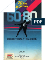 20 ans de succès 60 80 (Collection de 110 succès) (Volume 3)
