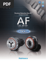 Precision Reduction Gear RV: AF Series