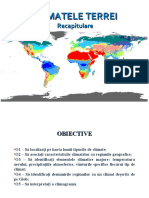 Climatele Terrei - Recapitulare 2