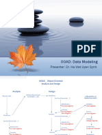 OOAD: Data Modeling: Presenter: Dr. Ha Viet Uyen Synh