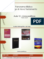 Encontrando o sentido da vida nos livros poéticos