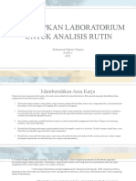 4.9 Menyiapkan Analisis Rutin