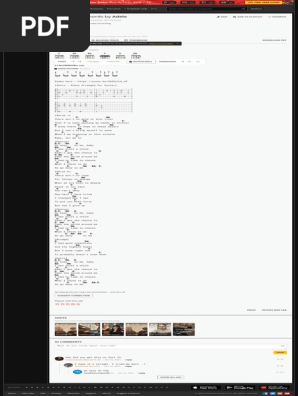 EASY on ME CHORDS by Adele @ Ultimate-Guitar.com