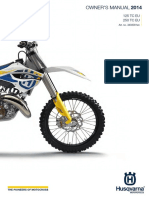 Husqvarna 125 TC EU Owner's Manual