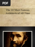 The 10 Most Famous Architects of All Time