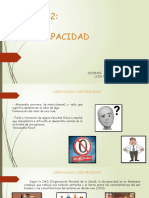 Tema 2: Discapacidad: Docente: Lcda. Dayrenith Berroteran