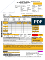 Bill of Supply For Electricity: Due Date