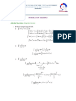 Integración múltiple: evaluación de integrales iteradas