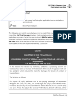 Final Output: Case Brief Timeline Objectives