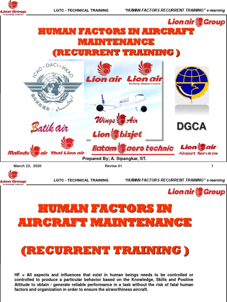 HUMAN FACTORS IN AVIATION MAINTENANCE TRAINING visual data 3