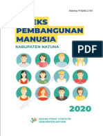 Indeks Pembangunan Manusia Kabupaten Natuna 2020