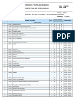 Grade Curricular Engenharia Mecanica UFAM