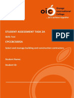 CPCCBC5005A Student Assessment Task 2A
