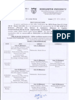 +3 5th Sem Time Table