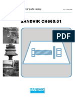 SANDVIK CH660:01: Wear Parts Catalog