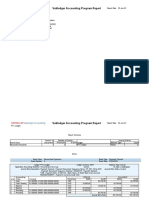 Subledger Accounting Program Report