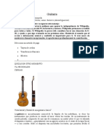 Hisotoria de La Guitarra