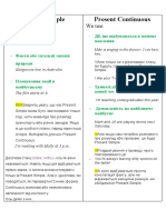 Present Simple Vs Continuous