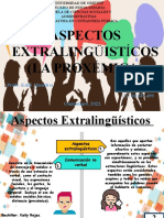 Aspectos Extralingüistícos (La Proxémica)