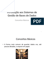 Matéria Bases de Dados