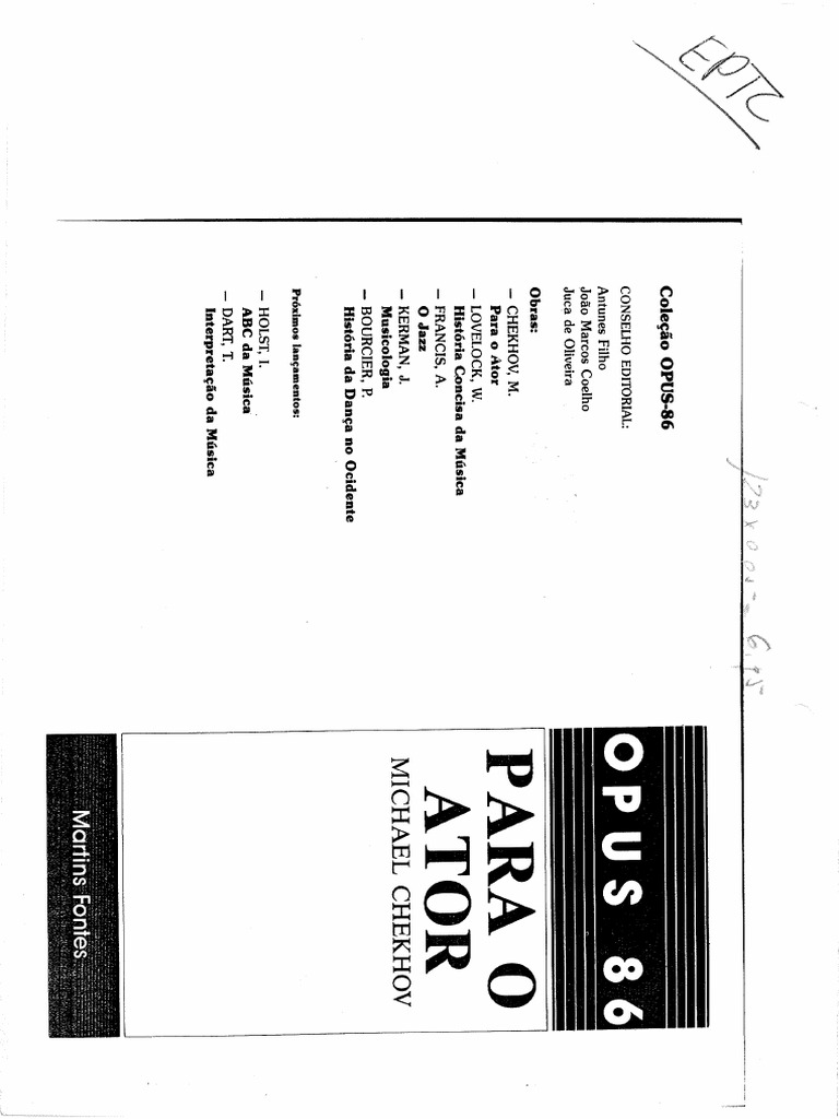 Mikhail Chekhov para o Ator | PDF