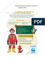 Invitación A Pertenecer A La Brigada de Emergencias MINERMED COMPANY