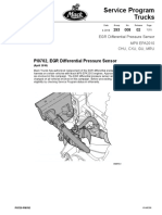 Service Program Trucks: PI0702, EGR Differential Pressure Sensor