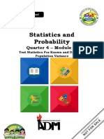 Statistics and Probability: Quarter 4 - Module 2
