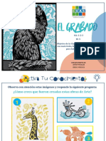 OA: 1-2-3 IE: 5 Objetivo de La Clase: Conocer Qué Es El Grabado, Sus Materiales, Herramientas y Procedimiento, para Luego Crear Una Matriz