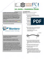 Montero ESA Expansion Joints Installation Guide 2014