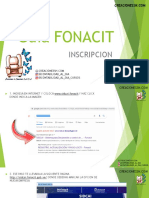 Guia FONACIT Inscripcion