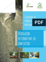 Cuaderno Resolución Alternativa de Conflictos