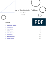 Combinatorics Problem Collection