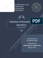 Infection Prevention in Dentistry