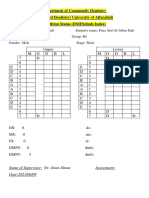 Community Case Sheet