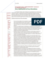 Definición y clasificación de Virus Informáticos - SECUENCIA DIDACTICA EN LINEA