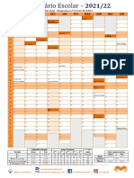 Calendário Escolar 2021/22