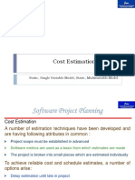 Slide 7- Cost Estimation Static and Cocomo Basic