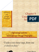 Operating Systems: Internals and Design Principles: Uniprocessor Scheduling