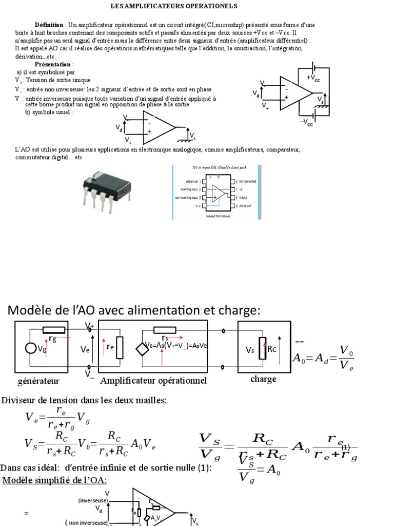 Les Amplificateurs Opérationnels Pdf VHKTX — free download