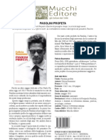 Pasolini Profeta (Felicia Buonomo)