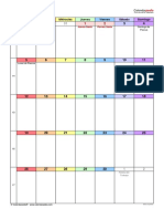 Calendario Planificacion