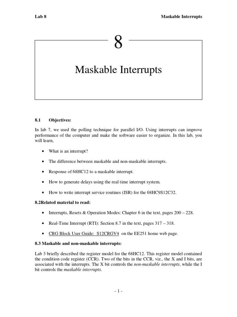 Lab 8 | PDF