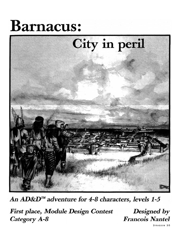 DM080 Barnacus City in Peril | PDF